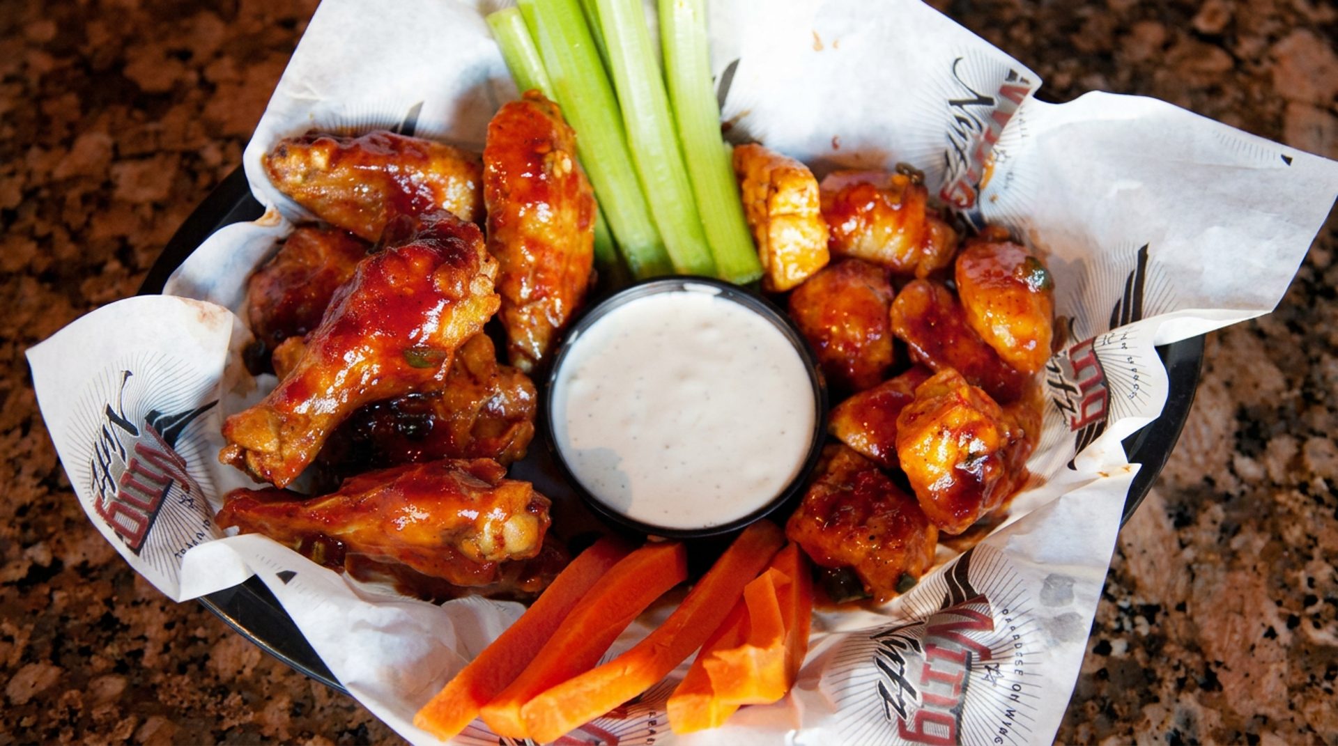 Wings and boneless specials, Monday